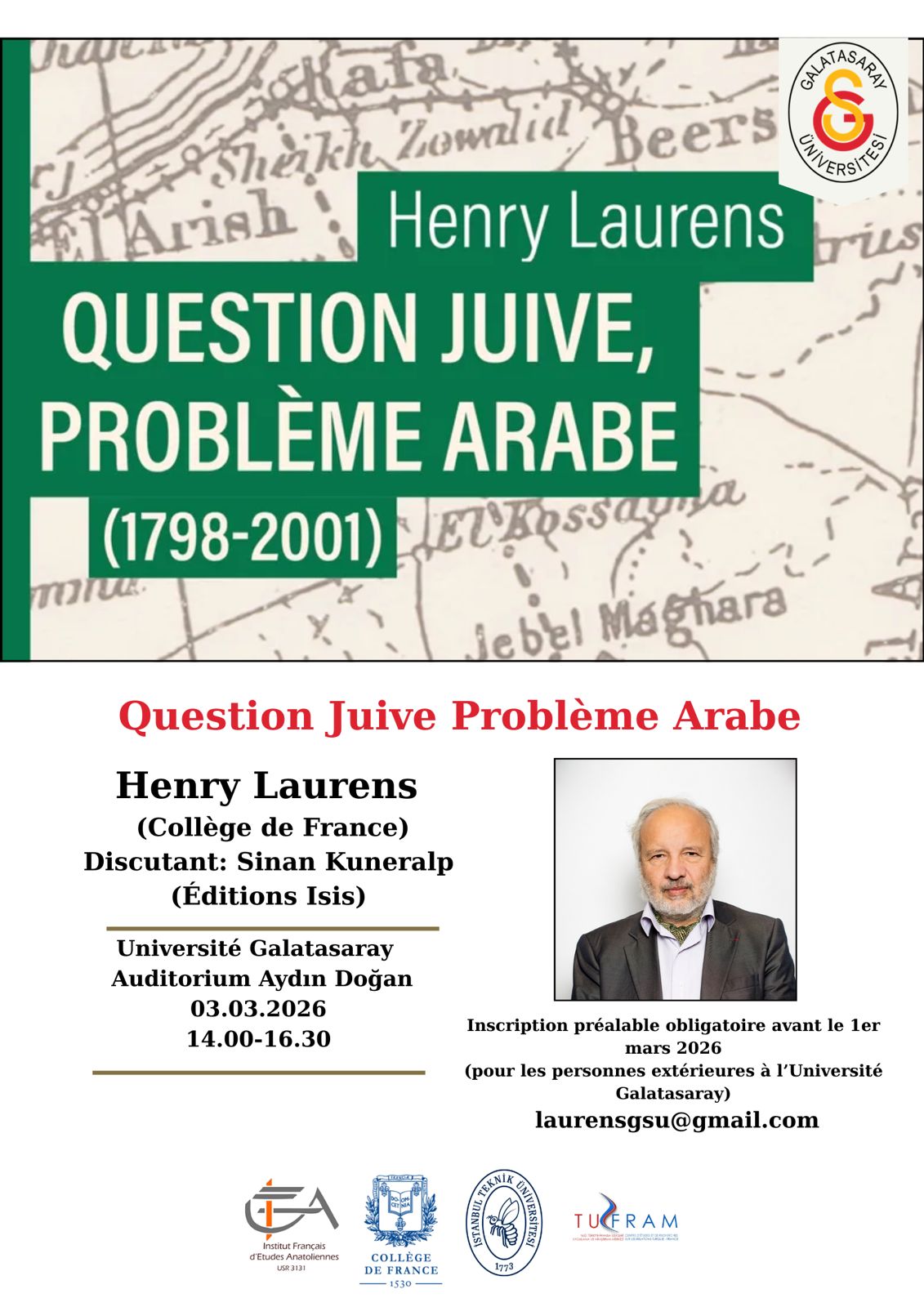 Conférence - Question Juive Problème Arabe