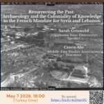 Seminar - Hubs, networks, and trajectories. The making of international cooperation in the humanities in Istanbul and beyon