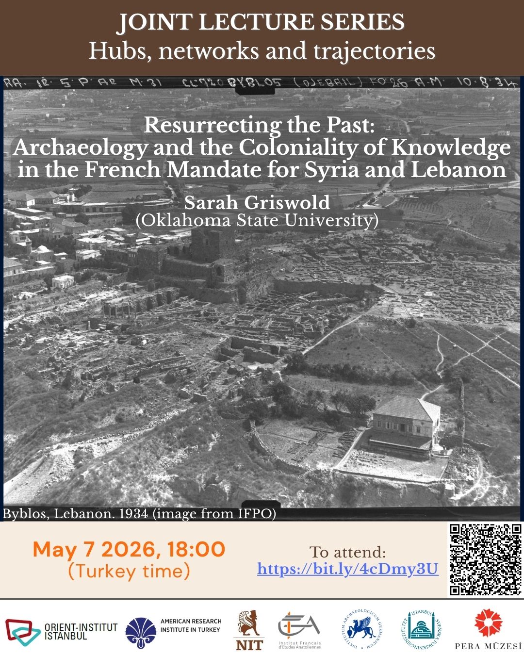 Seminar - Hubs, networks, and trajectories. The making of international cooperation in the humanities in Istanbul and beyon