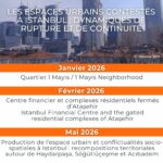 Excursion Urbaine #3 : Production de l’espace urbain et conflictualités socio-spatiales à Istanbul : recompositions territoriales autour de Haydarpaşa, Söğütlüçeşme et Acıbadem