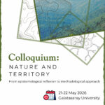 Colloquium - Nature and Territory: From Epistemological Reflection to Methodological Approach