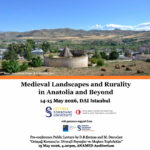 Conference - Medieval Landscapes and Rurality in Anatolia and Beyond