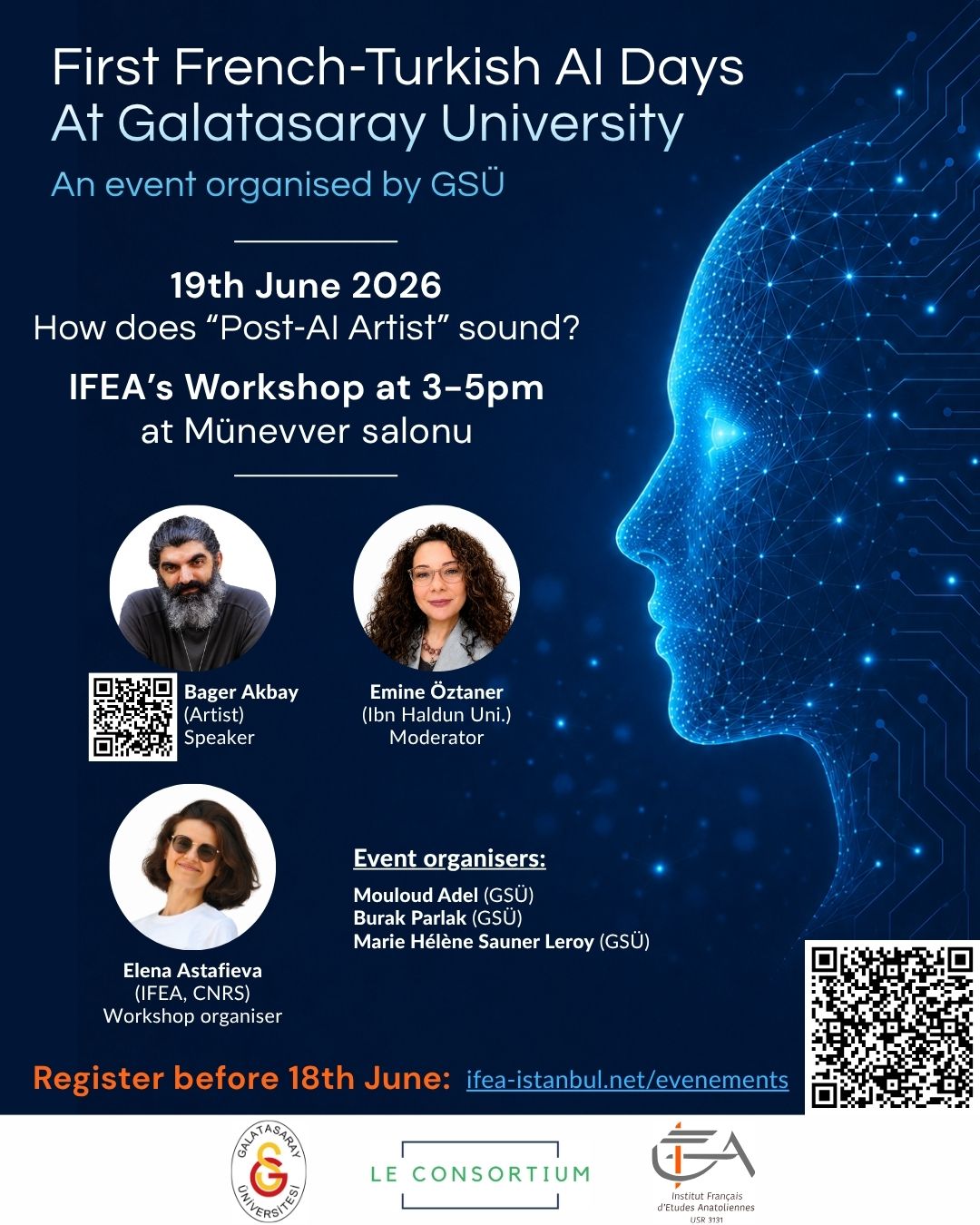 "How does "Post-AI Artist" sound?", IFEA's workshop at GSÜ's First French-Turkish AI Days