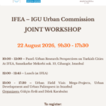 Workshop - IFEA – IGU URBAN COMMISSION JOINT WORKSHOP