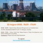 Workshop - IFEA – IGU URBAN COMMISSION JOINT WORKSHOP